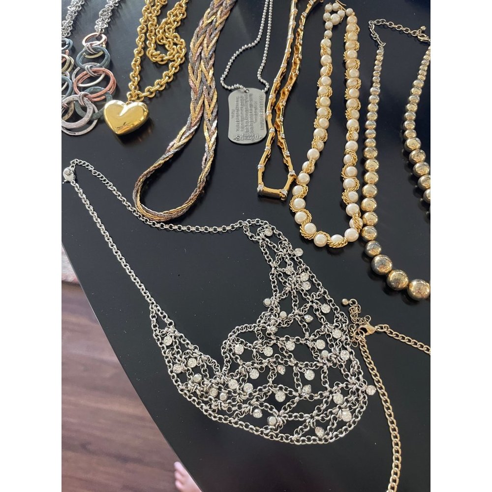 Wearable Necklace Grouping 2 pounds